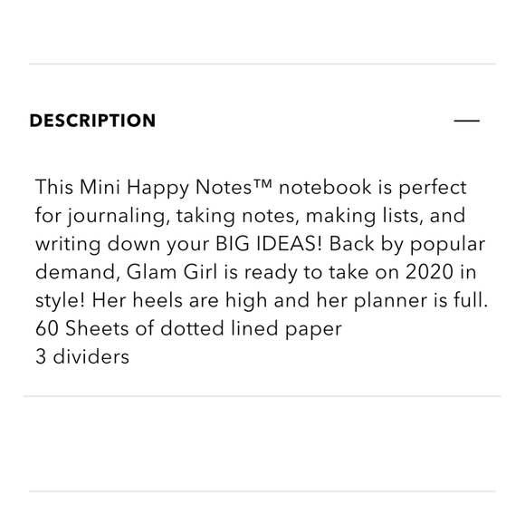 MAMBI Happy Planner Mini Glam Girl Notebook & Rongrong Planner Companion Set - Picture 11 of 16
